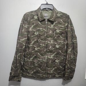 Gap Women's Camouflage Full Zipper  Jacket Size S